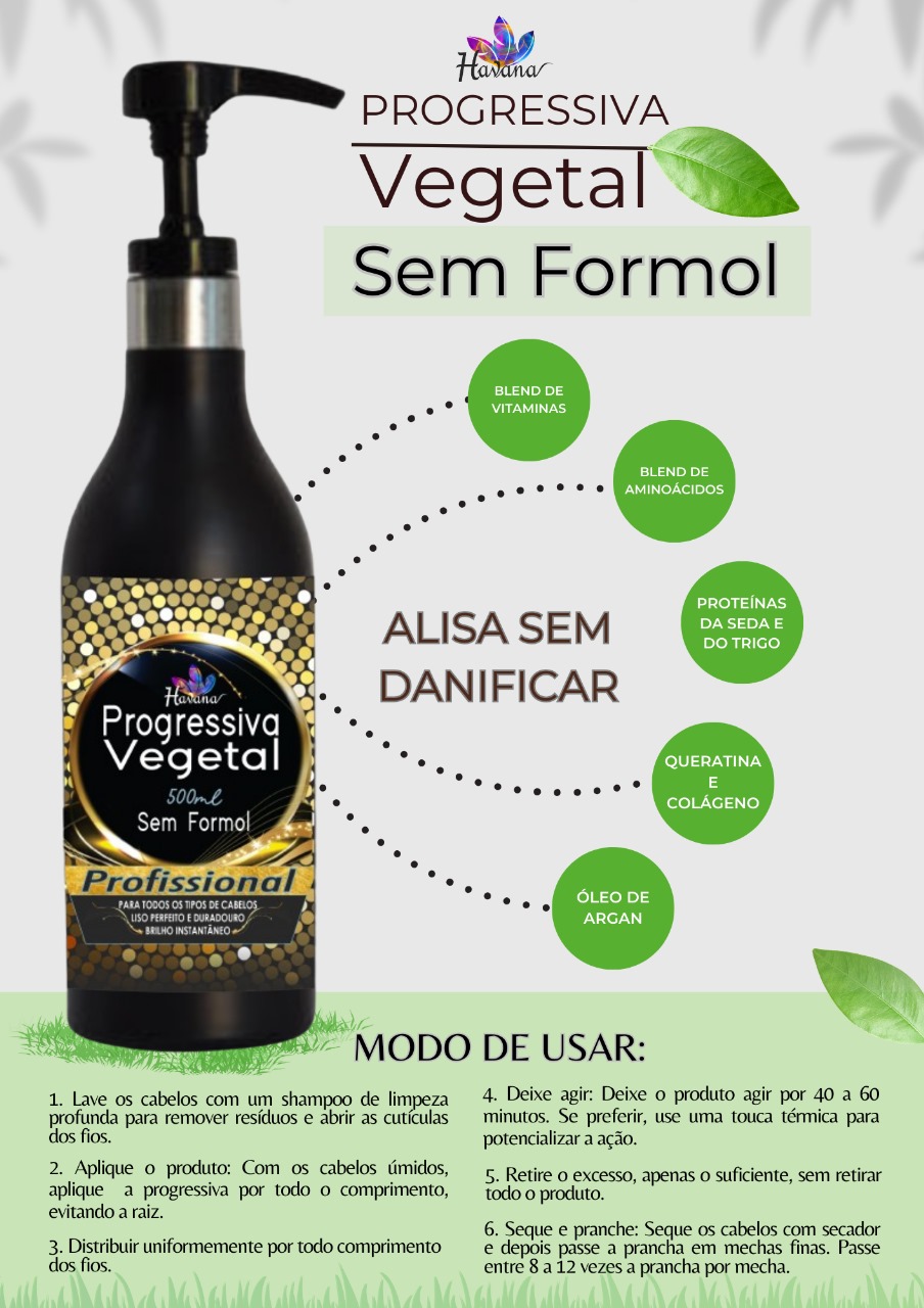 Progressiva Vegetal (Sem Formol)