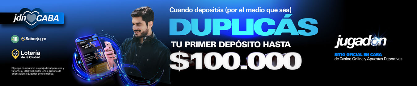 Jugadon.bet.ar DUPLICA TU PROMER DEPOSITO HASTA 100.000