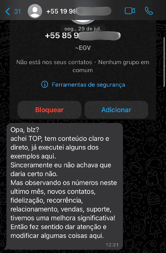 depoimento